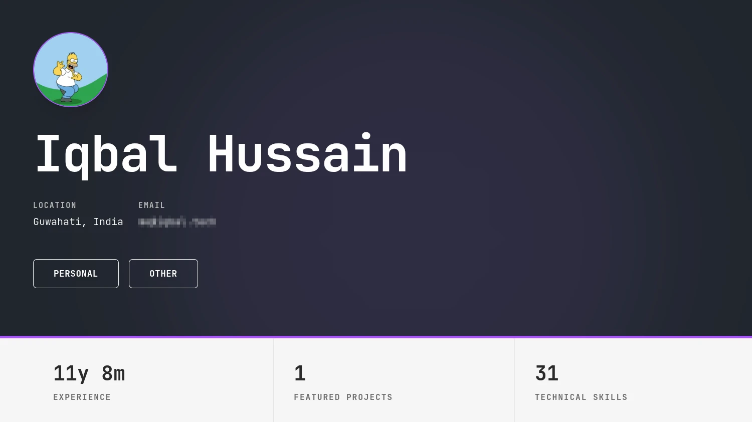 Modern theme avatar and accent customizer
